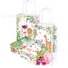 BS030 Comercio Exterior Animal de la Selva Bosque Tigre León Ardilla Regalo Fiesta de Cumpleaños Dulces Mano Bolsa de Papel