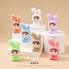 Novo Coelho Bebê Chorando Flocado de Desenho Animado Boneca de Pelúcia Fofa Brinquedo Tendência DIY Caixa Surpresa para Live Streaming Decoração de Mesa Carro