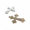 En Stock Mayorista Amuletos Colgantes de Cruz de Aleación Materiales para Accesorios de Joyería de Pulsera Collar Pendiente DIY
