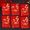 Ruixiang 2027 Año Nuevo del Cordero Sobres Rojos Creativos de Dibujos Animados Oveja Zodiaco Sobres de Dinero de la Suerte para el Festival de Primavera Año Nuevo Venta al por Mayor