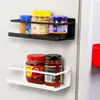 Estante Magnético para Refrigerador Sin Taladro Estante Extraíble para Especias Estante Colgante Lateral para Refrigerador Estante de Almacenamiento para Suministros de Cocina
