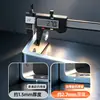 Soporte angular en L de acero inoxidable engrosado de 2,7 mm para muebles, gabinetes, mesas, sillas y patas de cama, utilizado como conector de refuerzo y placa metálica
