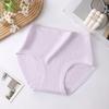 Ropa interior para madre de mediana edad, algodón puro antibacteriano de cintura alta para mujer, talla grande para mediana edad y ancianos, mm gorditas, calzones de algodón transpirables para mujer