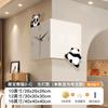 Reloj de pared de doble cara para sala de estar, reloj de esquina de panda de moda, nuevo calendario perpetuo, reloj con pantalla electrónica, reloj de esquina, reloj con pantalla digital