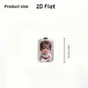Imagen de Niña Linda Frunciendo los Labios, Protector de Cable de Datos Acrílico 2D, Previene Daños, Datos para Teléfono Móvil Tipo-C