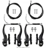 Juego Completo de Frenos V para Bicicleta de Montaña Kit de Frenos V para Bicicleta de Carretera Aluminio Accesorios para Bicicleta