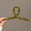 2025 Nuevo Temperamento Pinza para el Cabello de Alta Gama Parte Trasera de la Cabeza Pinza para el Cabello para Mujer Otoño Coreano Gran Volumen de Cabello Pinza Tiburón