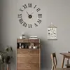 Reloj de Pared Digital DIY Creativo Moderno Escandinavo Reloj Acrílico Personalizado Decoración de Pared para Sala de Estar Reloj de Cuarzo