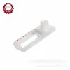Máquina de costura doméstica calcador para ilhós calcador para ilhós calcador de máquina de costura calcador de plástico com alça baixa