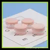 Botella de Crema para el Cuidado de la Piel de 10g Caja para Ungüento Crema Facial Embotellada Botella de Boca Ancha Caja Redonda para Brillo de Labios Caja para Ungüento