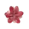 Estilo K de Hada Super Elegante Borde Quemado Seda Brillante Gardenia DIY Red para el Cabello Accesorios Corsage Tocado Collar Accesorios de Flores para Mujer