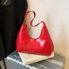 Textura de alta calidad Retro Bolso pequeño de mujer 2025 Nueva moda Sobaco Portátil Bolso de mujer Elegante Bolso de hombro bandolera