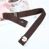 Cinturón de pantalones decorativo unisex perezoso invisible sin costuras cintura elástica simple versátil moderno estilo ins