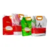 Bolsas de Agua Plegables Personalizadas, Bolsas con Boquilla de Gran Capacidad, Envasado de Líquidos para Cerveza y Bebidas, Bolsas Auto-Soportantes, Bolsas con Boquilla y Asa Impresas