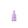 Nova Garrafa de Vidro Roxa para Óleo Essencial com Múltiplas Especificações 5ml 10ml 15ml 22ml Frasco Conta-gotas com Ponta de Plástico Frasco de Essência