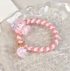 Cuerda de Pelo Trenzada de Colores Kuromi Dibujos Animados Bola de Cristal Burbuja Cuerda para la Cabeza Lazo para el Cabello de Estudiante Femenina Lindos Accesorios para el Cabello Tocado
