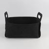 Cesta de Armazenamento de Feltro Estilo Europeu e Americano, Cesto de Roupa Suja Dobrável, Cesto Organizador para Diversos, Caixa de Armazenamento de Brinquedos, Cesta de Armazenamento, Personalizável