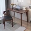 Mesa Pequena de Madeira Maciça Simples Moderna para Casa Estudante Mesa de Escrita Quarto Notebook Mesa para Computador para Casa Pequena Sem Fumo
