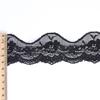 Encaje Negro Strand Onda Elástico lolita Puño Falda Accesorios de Encaje