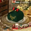 Bolsa de Regalo de Fieltro Navideño Bolsa de Manzana para Nochebuena Caja de Empaque de Regalo de Dulces Navideños de Mano Caja de Regalo de Manzana de la Paz