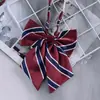 Gravata Borboleta Estilo Japonês Jk Acessórios para Camisa de Uniforme de Estudante Feminina Gravata Borboleta Estilo Academia Uniforme de Marinheiro Versátil Vermelho Azul