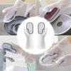 Cepillo Mágico Multifuncional Guantes de Lavado Doméstico Plástico Látex Impermeable Limpieza de Cocina Lavado Doméstico Lavado de Ropa Lavado de Vajilla para Mujeres