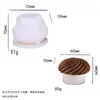 Molde Squishy Fruta Oso Nariz Dibujos Animados Alivio del Estrés Juguete Squishy DIY Molde de Silicona Hecho a Mano