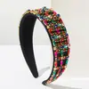 Diadema Estilo Barroco Vintage con Pedrería para Mujer, Exquisito y Lujoso Accesorio para el Cabello para Bailes y Banquetes