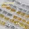Conjunto de Caixa de Acessórios para Nail Art com Pérolas Sólidas Semicirculares, Pérolas de Resina Douradas e Prateadas Estilo Punk, Acessórios Vestíveis para Decoração de Unhas