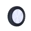 Fabricantes suministran directamente rueda de camping de 8 pulgadas rodamiento de goma rueda de equilibrio de neumáticos neumático sólido a prueba de pinchazos herramienta para coche rueda silenciosa