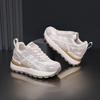 Zapatillas de Entrenamiento Alemanas de Moda Cosidas para Mujer con Aumento de Altura Casual Otoño 2025 Nuevas Transpirables con Suela Gruesa para Correr