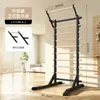 Grelha de costelas de madeira multifuncional, rack para leg press interno, equipamento de fitness para alongamento e barra fixa em estúdio de dança, grelha de costelas de barra única e dupla