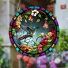 Nuevo producto transfronterizo de Amazon: decoración colgante acrílica estilo bohemio, disco acrílico colorido para decoración interior y exterior
