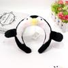 Bonito Pinguim de Pelúcia Estilo Headband Lavar Rosto Maquiagem Pressionando Cabelo Cartoon Frango Headwear Engraçado Foto Acessórios para o Cabelo Novo Estilo