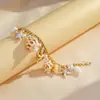 Nuevo brazalete de aleación con perlas, conchas, estrellas de mar y caracolas, estilo bohemio europeo y americano, para playa, brazalete de nicho