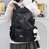 Mochila casual estilo coreano ins con estampado de estrellas, gran capacidad, bolsa escolar versátil para niñas, mochila de moda para el día a día