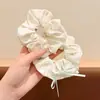 Elástico para el pelo elegante y lujoso para el uso diario, no aprieta el cabello, nuevo estilo con un look relajado y elegante para mujeres