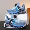 Zapatos para Niños 2026 Nuevos Zapatos Deportivos de Verano para Niños Niños Medianos y Grandes Hebilla Giratoria Malla Simple Malla Transpirable Zapatos para Correr