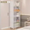 Armário de armazenamento para quarto doméstico, armário para dormitório, armário para roupas à prova de poeira, armário para aluguel de quarto, montagem simples