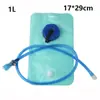 Nueva Bolsa de Agua de 1L 2L Grado Alimenticio Portátil Bolsa de Agua Potable para Exteriores Azul Mochila Deportiva Bolsa de Agua para Ciclismo