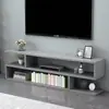 Móvel de TV Simples Sala de Estar Longo Armazenamento no Chão Armário de Parede Apartamento Pequeno Moderno Minimalista Casa de Aluguel Móvel de TV