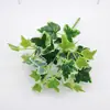Creeper de Simulación Hojas Falsas Hojas de Uva Plantas Verdes Falsas Paisaje Interior y Exterior para el Hogar Pared de Plantas para Bodas Hojas a Juego