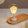 Lámpara de Mesa Pequeña Creativa Retro Luz de Noche de Mesita de Noche de Dormitorio Lámpara de Mesa Pequeña de Escritorio Luz Ambiental Decorativa Regalo de Cumpleaños