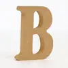 Ornatos de Letras e Números Ingleses de Madeira Atacado Artesanato de Madeira Letras DIY Decoração Criativa Venda Direta da Fábrica