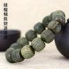 El Fabricante Suministra Pulseras de Cuentas Cilíndricas de Sándalo Verde y Palosanto Mexicano de 15 mm para Hombres y Mujeres, así como las Populares Pulseras de Cuentas Cilíndricas para Oraciones Budistas