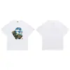 Marca de moda Suministro Mayorista Transfronterizo Comercio Exterior Dropshipping Camiseta de Manga Corta Pe Tiburón Peso Pesado 230g 25