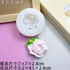 Molde de Silicona Osmanthus Flor de Hibisco Gardenia Lavanda Decoración Molde de Yeso para Aromaterapia Molde DIY para Fondant