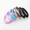 Anillo para Toalla de Alta Elasticidad Goma para el Cabello sin Costuras Cuerda de Cabello Colorida Accesorios de Algodón para el Cabello Tocado Goma para el Cabello Fluorescente Stock Listo Venta al por Mayor