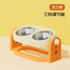 Tigela Dupla Ajustável de Aço Inoxidável para Animais de Estimação Tigela para Gatos Tigela para Alimentação de Gatos Tigela para Cães Inclinável Utensílios Grandes para Comida de Animais de Estimação # #