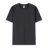 Amazon camiseta de algodón pesado estampado logo manga corta holgada conjunto figura para hombre y mujer top camiseta publicitaria fabricantes mayoreo